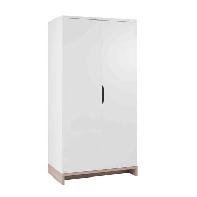 Armoire 2 portes Lilo en bois blanc - Galipette