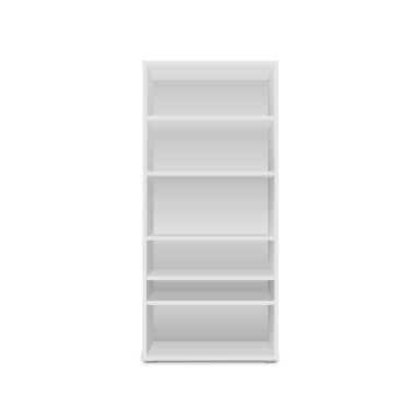 Bibliothèque en bois blanc - BI7060