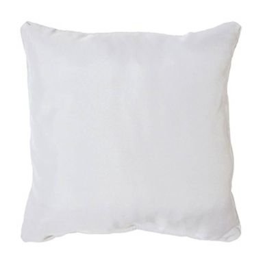 Coussin Uni Blanc 40x40