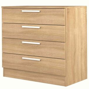 Commode 4 tiroirs en bois - CO9004