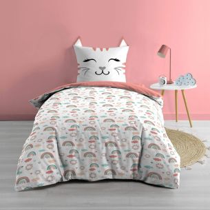 Parure de lit enfant Chatchat 140x200