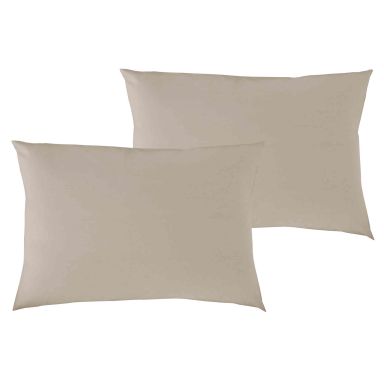 Lot de 2 taies d'oreiller bébé coton bio 40x60