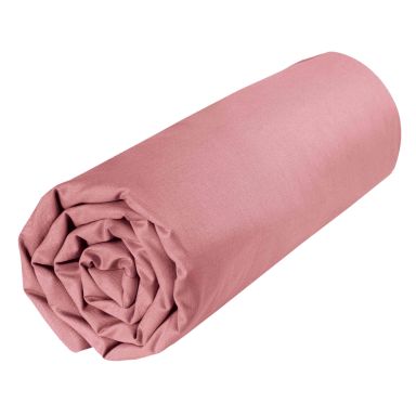 Drap housse bébé 100% coton bio 60x120 bois de rose