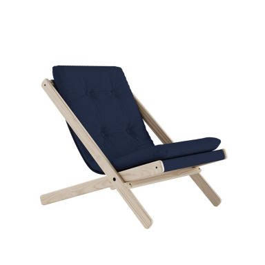 Fauteuil BOOGIE en tissu bleu fond_blanc