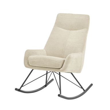 Fauteuil bouclette beige - FA16025