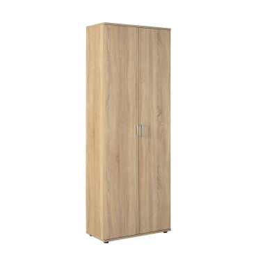 Armoire 2 portes en bois imitation chêne sonoma - AR12057