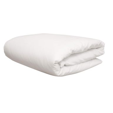 Housse de couette bébé blanche percale 80x120