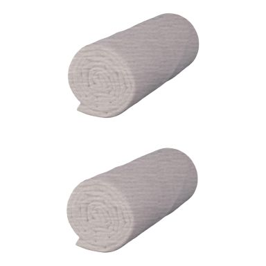 Lot de 2 draps housses jersey taupe chiné bonnet 30 cm