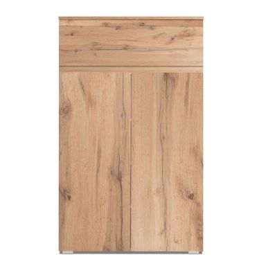 Meuble en bois avec rangement (fond blanc)