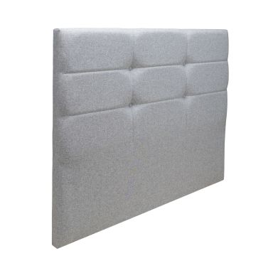 Tête de lit déco Cozy gris clair 150 cm - Merinos