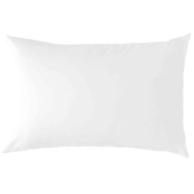 Taie d'oreiller bébé coton bio blanc 40x60