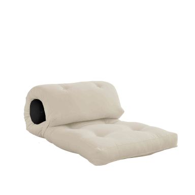 Matelas futon canapé 2 en 1 WRAP 70x200 beige