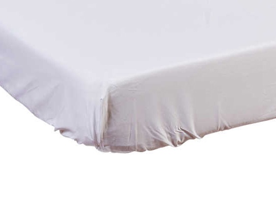 Drap housse blanc pour matelas clic-clac bonnet 20 cm 130x190 - Conforama