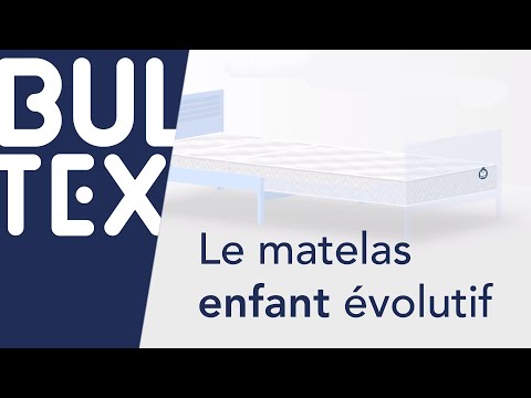Matelas enfant évolutif Bultex primo (90x140/90x170/90x20