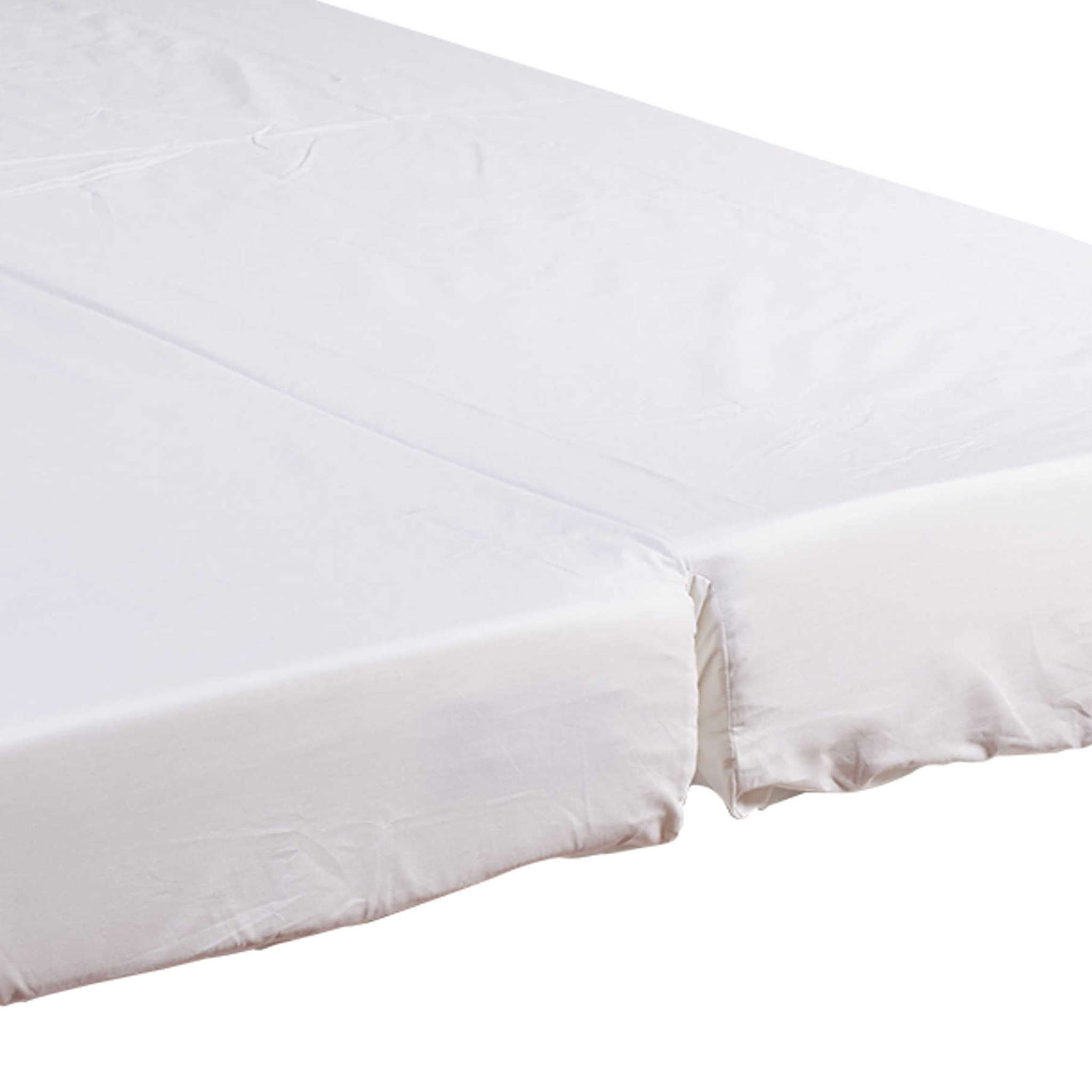 Protege matelas coton 2x100x200 cm MOLLETON imperméable pour lit à têtes et  pieds relevables, par Soleil d'ocre